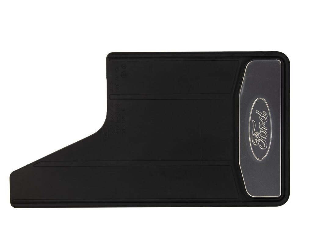 プラスター・グレード SP Premium Flat Black Splash Guards with Bright Accent, Rear Pair
