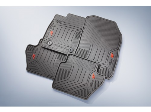 Image pour Tapis – Caoutchouc thermoplastique toutes saisons, ens. de quatre, noirs, pour version ST à partir de AccessoriesCanada