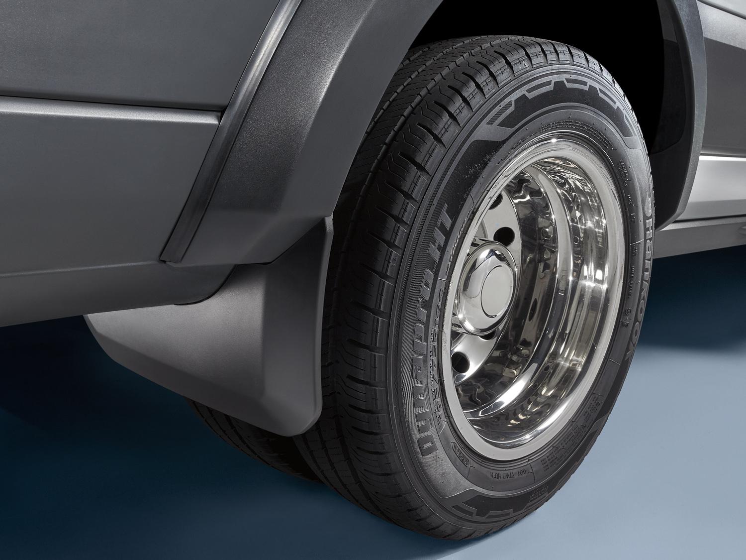 Image for Splash Guards - Molded, Black, Dual Rear Wheels from AccessoriesCanada