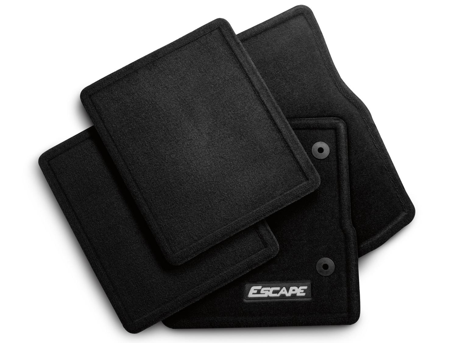 Image for Floor Mats - Carpeted, 4-Piece Set, Charcoal Black, With Vehicle Logo from AccessoriesCanada