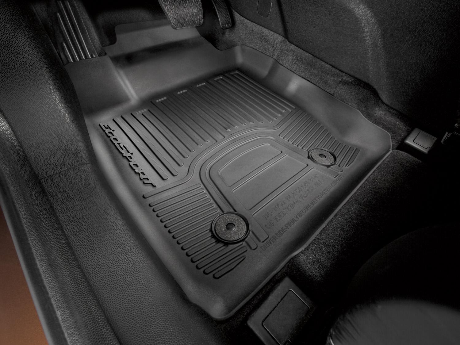 Image for Floor Liner - Tray Style, Black, 4-Piece from AccessoriesCanada