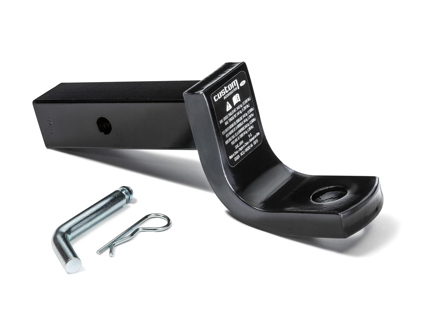Image for Trailer Hitch Ball Mount, 4" Drop, For 2" Hitch Receiver, 12,000 GTW from AccessoriesCanada