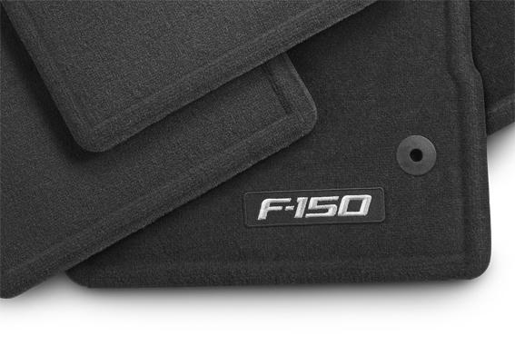 Image for Floor Mats - Carpeted, Black, 4-Piece Set, For SuperCrew from AccessoriesCanada