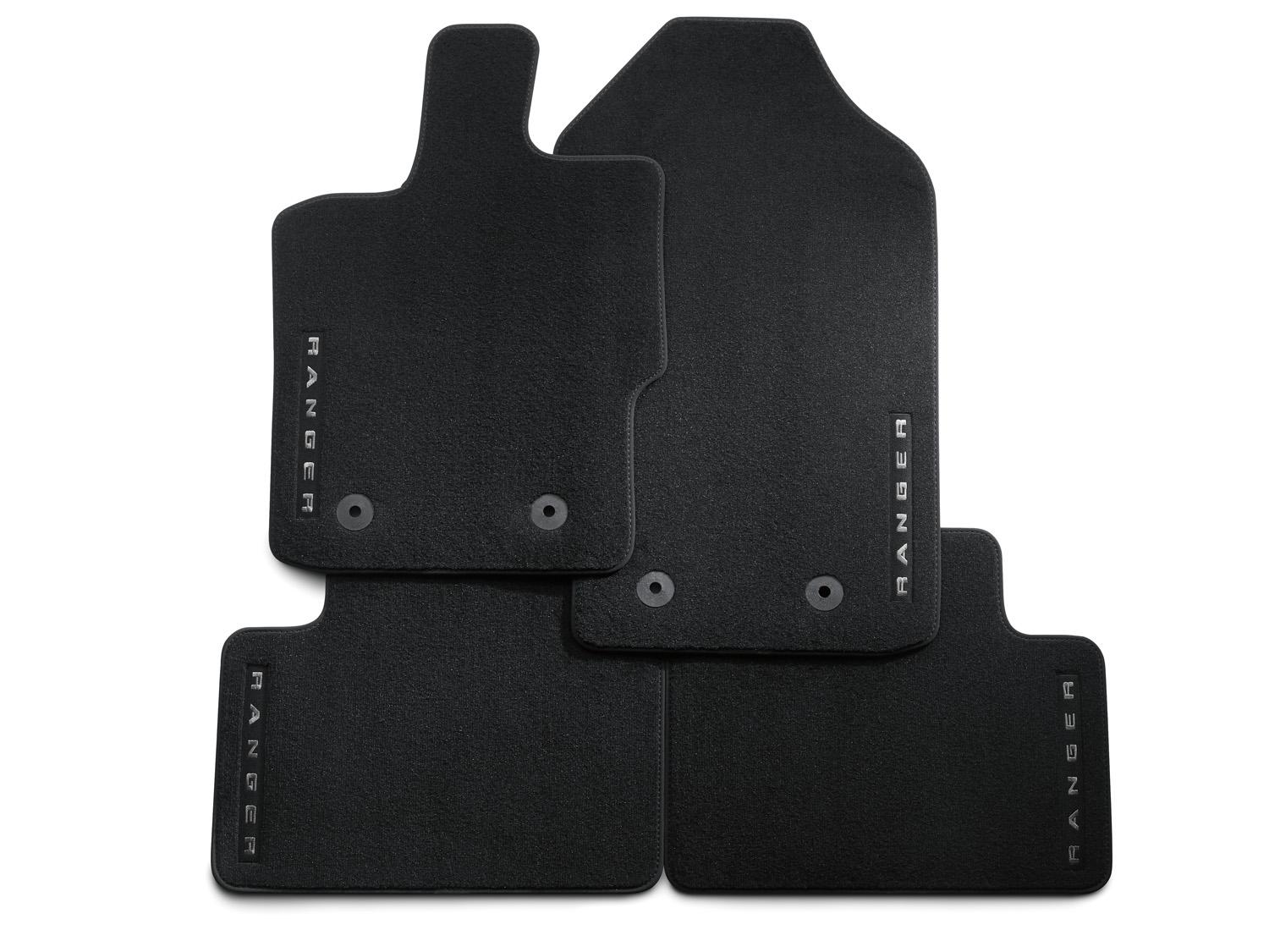 Image for Floor Mats - Premium Carpet, Black, 4-Piece Set, For Super Cab from AccessoriesCanada