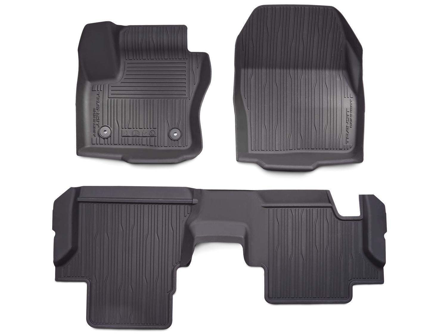 Image pour Doublures de plancher – Type plateau, noires, ens. de 4, pour couvre-plancher en moquette, emp. long, avec ban à partir de AccessoriesCanada