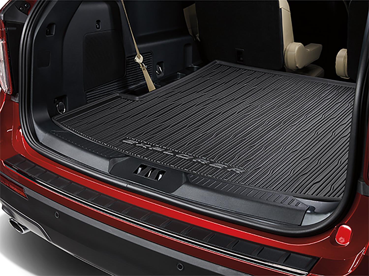 Image for Cargo Area Protector - Behind 2nd Row seats, Covers 3rd-Row Folded Seat from AccessoriesCanada