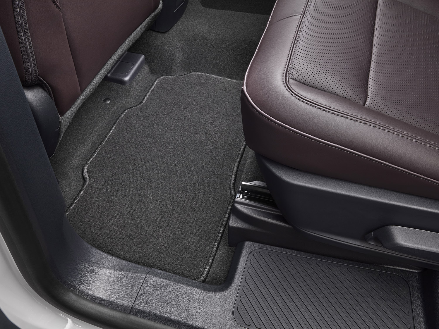 4PCS Black TPE Floor Mats For Ford Explorer 2015-2019 – 3D Molded, All-Weather, Anti-Slip