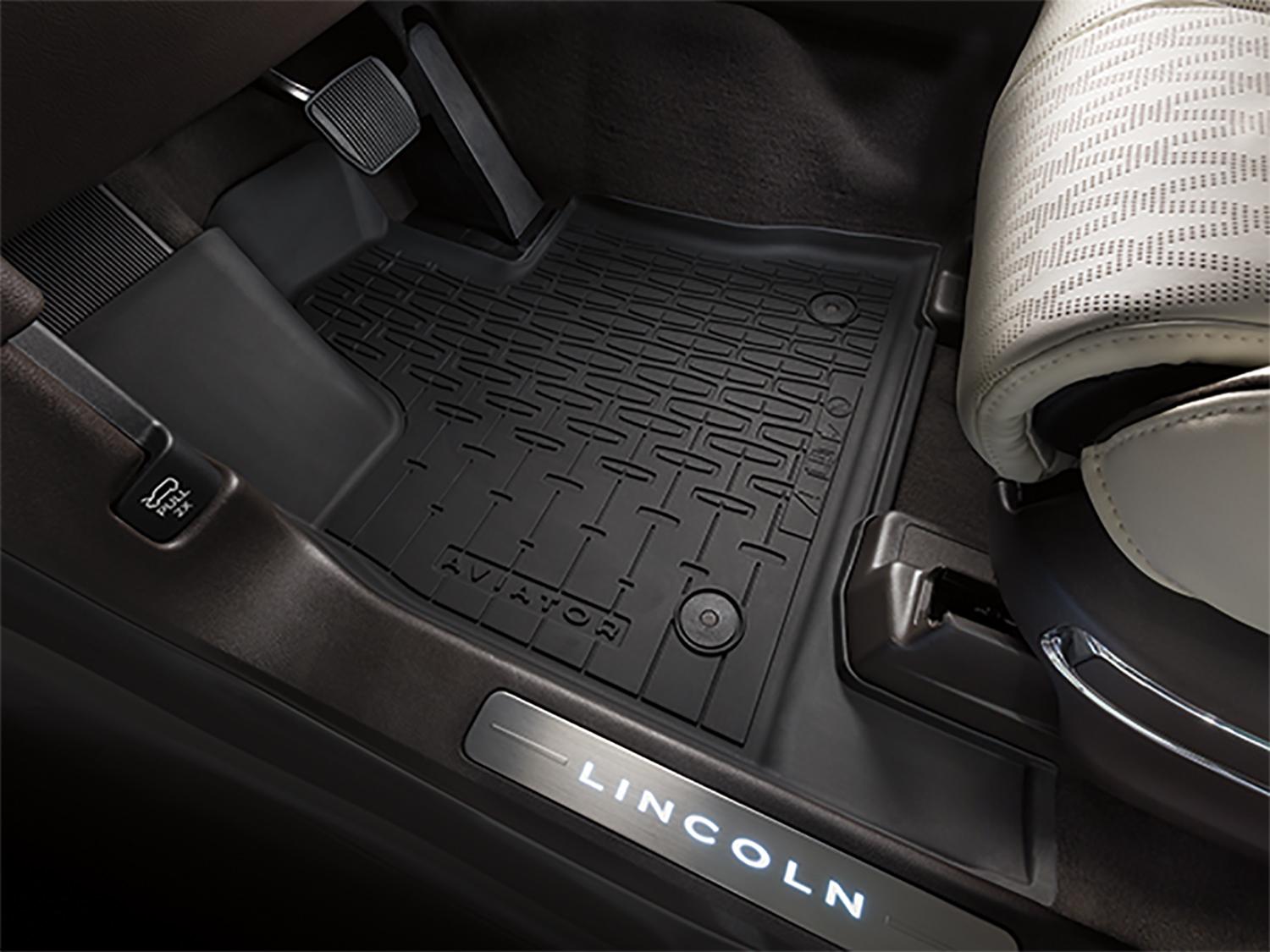Image for Floor Liners -  Tray Style, Black, 4-Piece Set from AccessoriesCanada