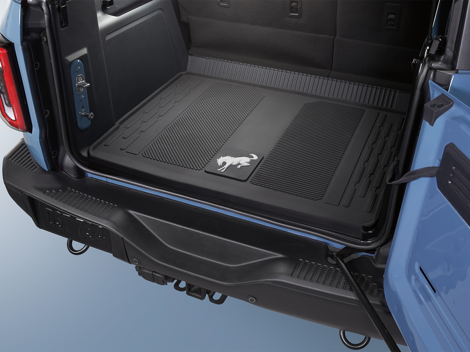 Image for Cargo Area Liner - For 4-Door, Bronco Logo from AccessoriesCanada