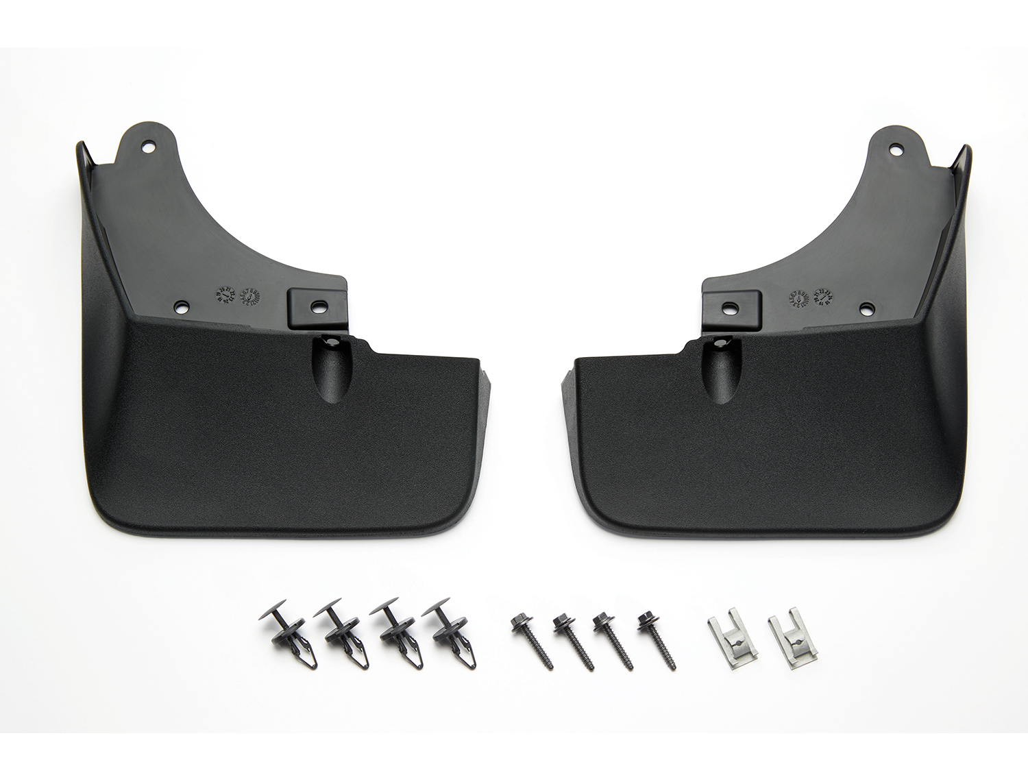 Genuine Ford OEM Black Mud Flaps - Fits Fiesta, Escape, Focus, Taurus, Transit - F6AZ-16A550-AA