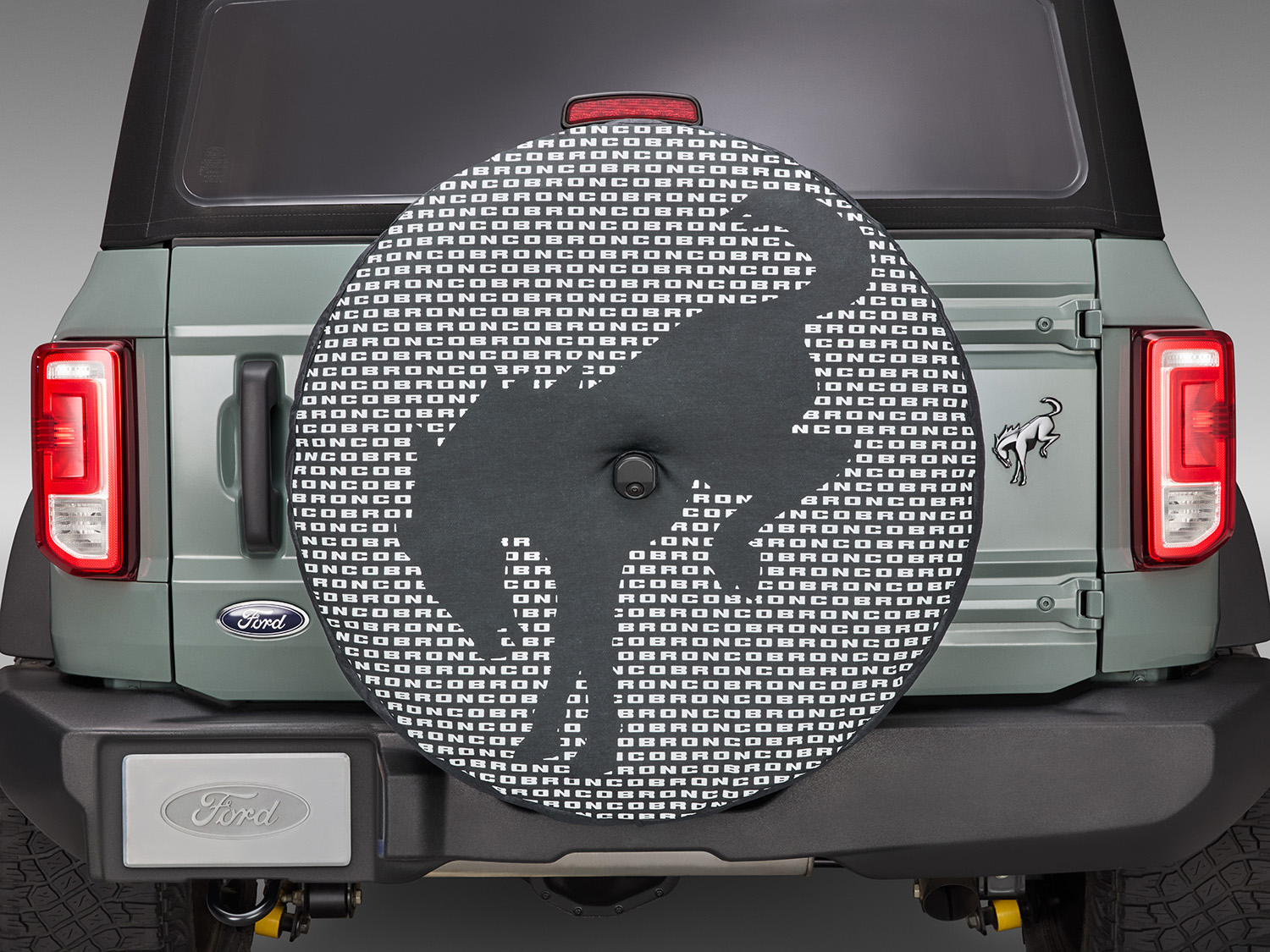 Image for Spare Tire Cover - Ford Sasquatch Logo #2, For 35 Inch Tire from AccessoriesCanada