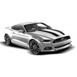 Image for Graphics Kit - Custom Stripe Kit, Dual Hood Stripe, Matte Black from AccessoriesCanada
