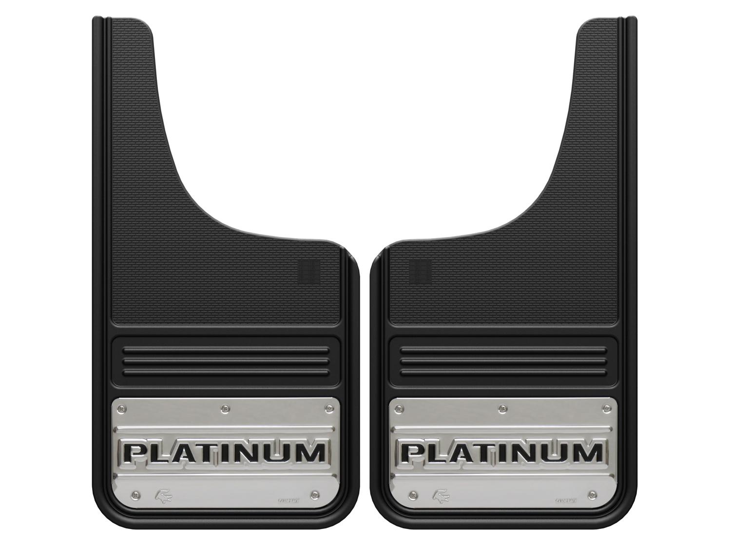 Image for Splash Guards - Gatorback by Truck Hardware, Front Pair, Platinum Stainless from AccessoriesCanada