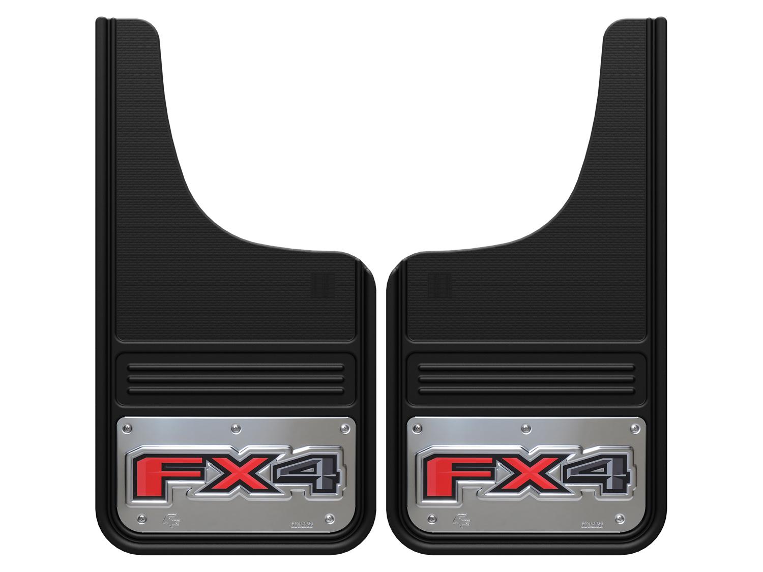 Image pour Pare-boue – Gatorback de Truck Hardware, paire avant, FX4, en acier inoxydable à partir de AccessoriesCanada