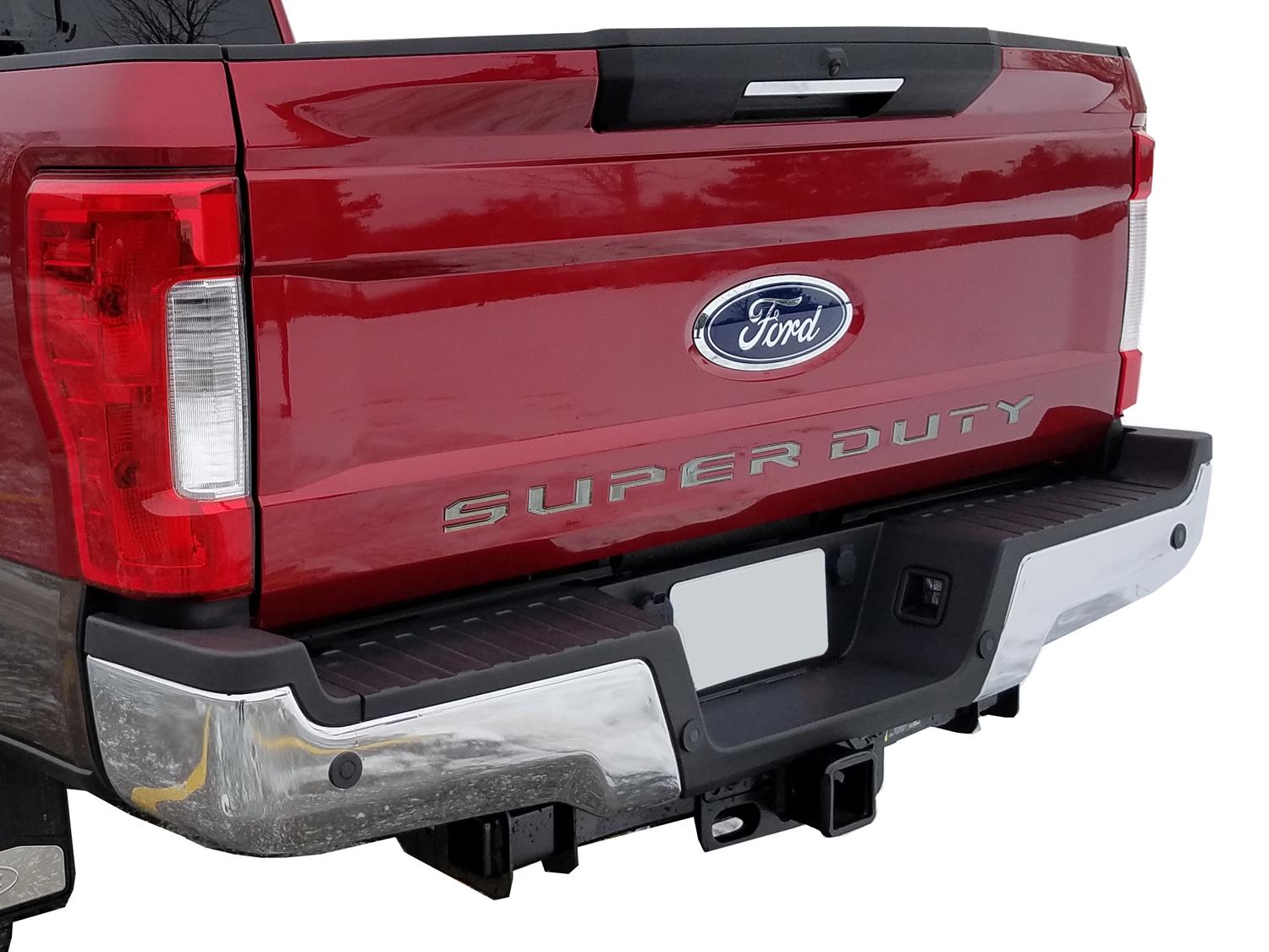 Image for Tailgate Badge - SuperDuty Lettering, Black Platinum from AccessoriesCanada