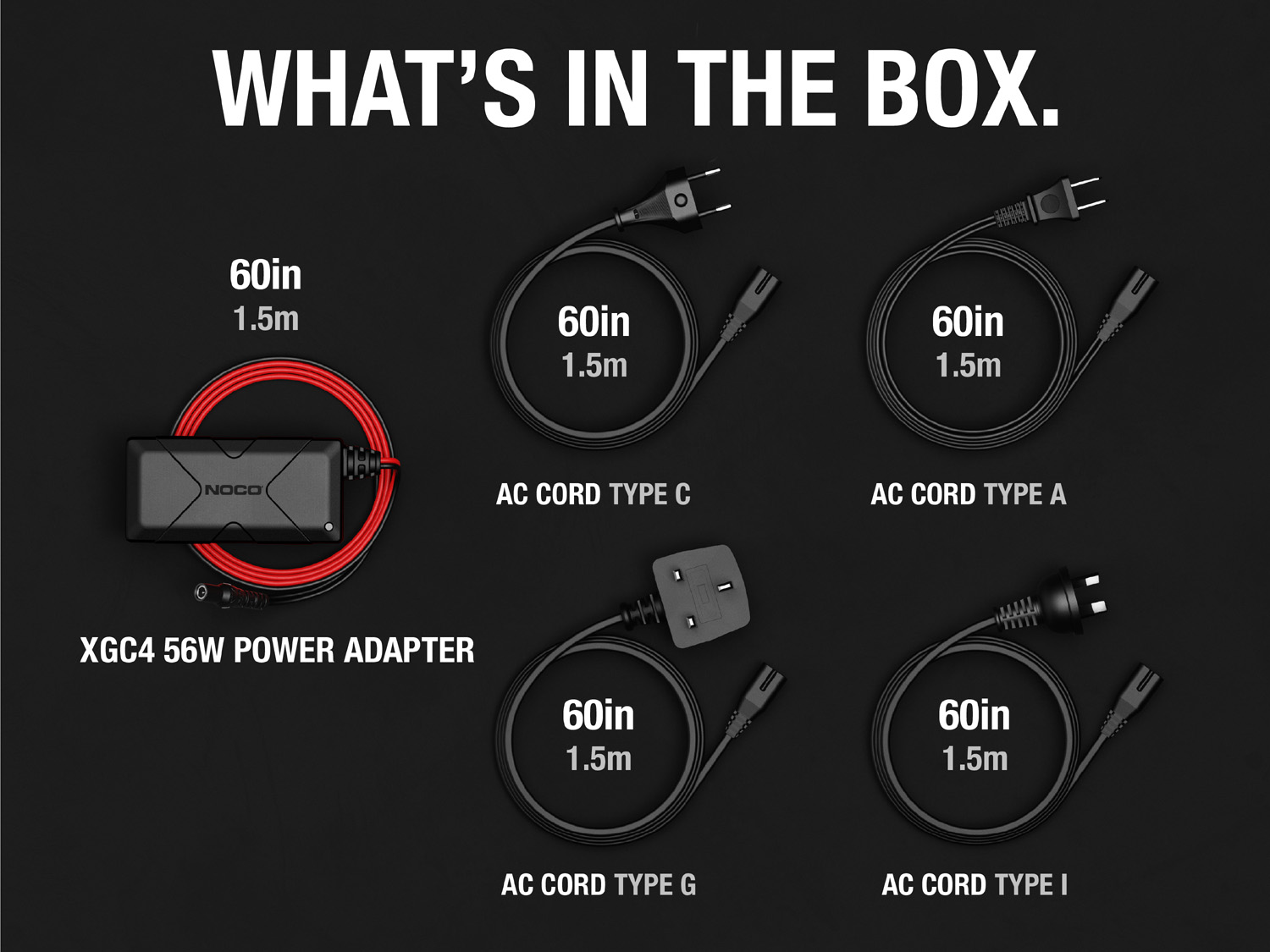 Wall Charger A/C Adapter for GB-70 and GB-150 Jump Starters