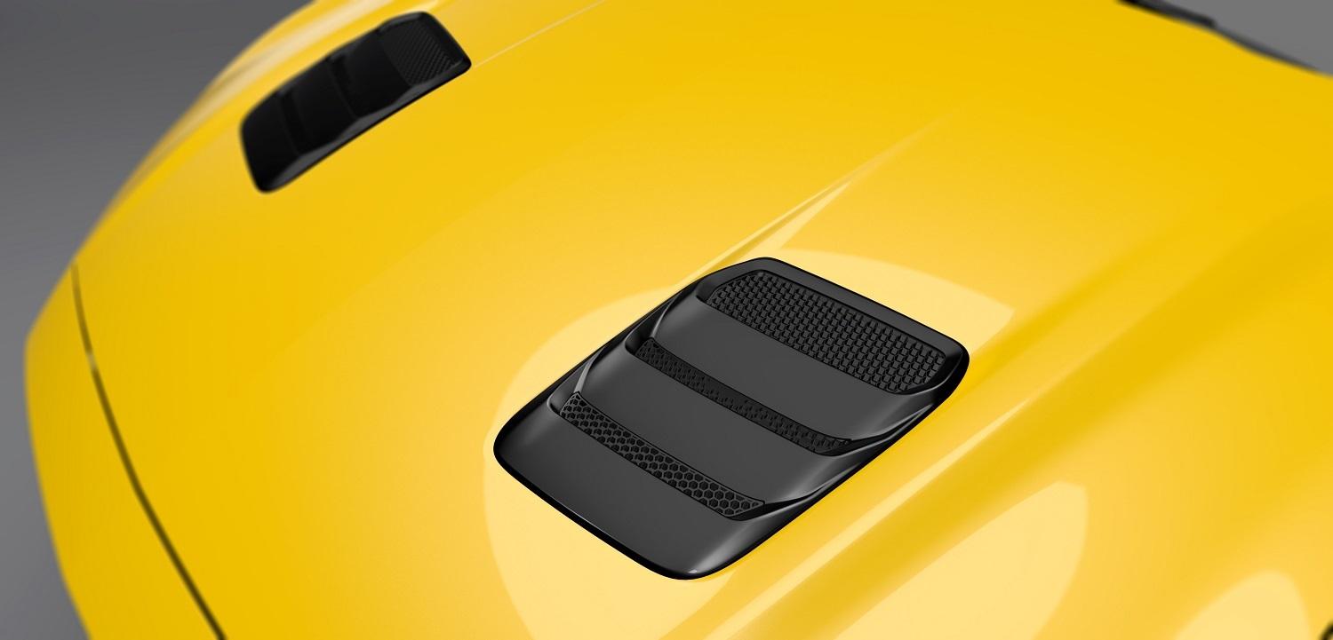 Image for Louvers - Hood by Air Design®, Matte Black from AccessoriesCanada