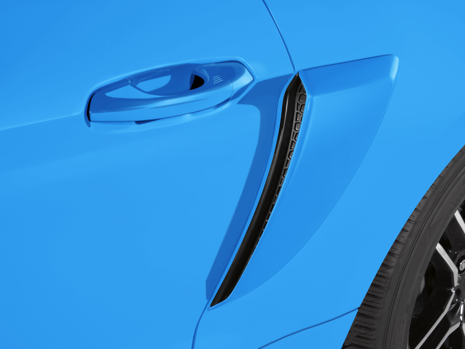 Image pour Prise d’air latérale – Bleu éclatant métallisé à partir de AccessoriesCanada