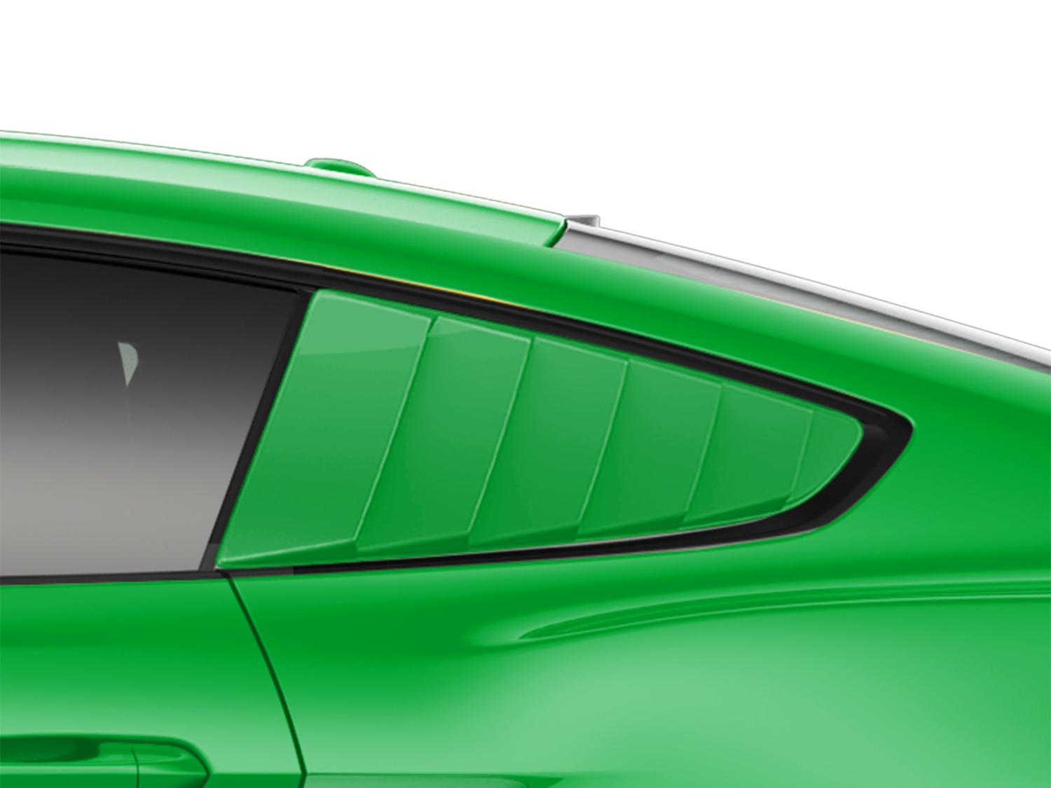 Image for Louvers - Quarter Window by Air Design®, Grabber Lime from AccessoriesCanada