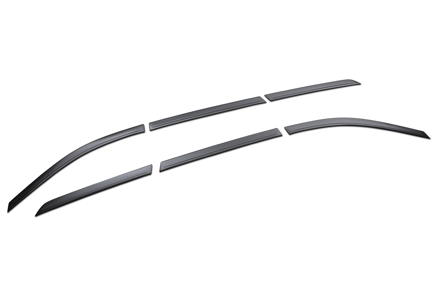 Aviator 2020-2026 Side Window Deflectors - Low Profile, Smoke by