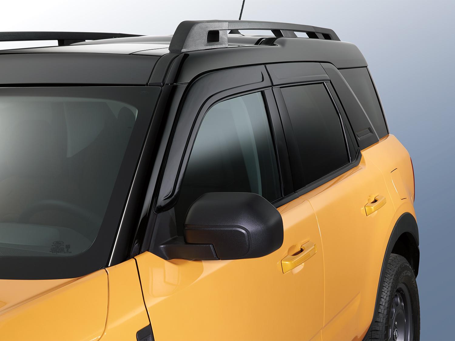 Image for Side Window Deflectors - Low Profile, Smoke-Color, Front and Rear, 4-Piece Set from AccessoriesCanada