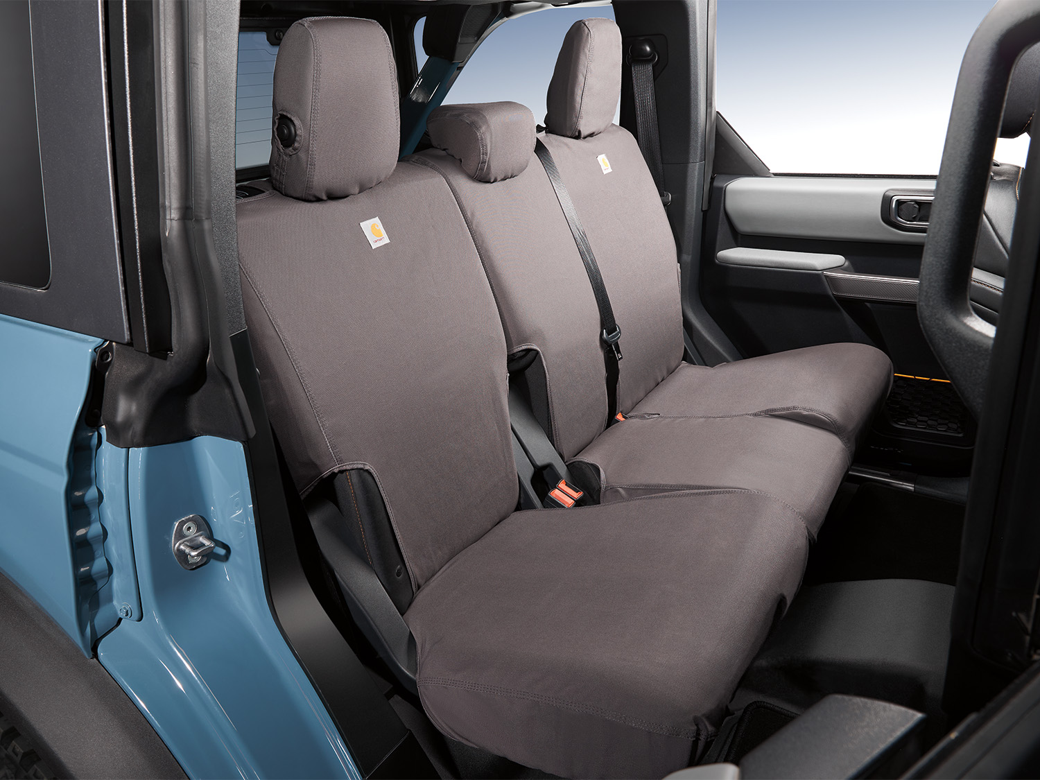 Image pour Garnitures de sièges protectrices Carhartt de marque Covercraft – Arrière, gris galet, deux portes à partir de AccessoriesCanada