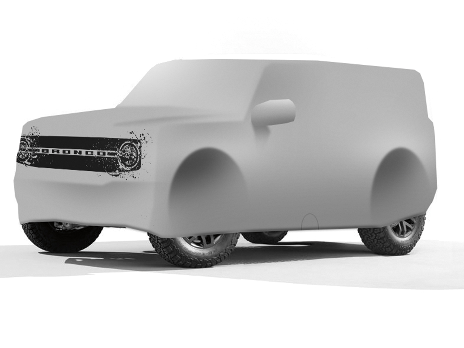 Image for Full Vehicle Cover - 2D Color, 2-Door, With Roof Rails from AccessoriesCanada