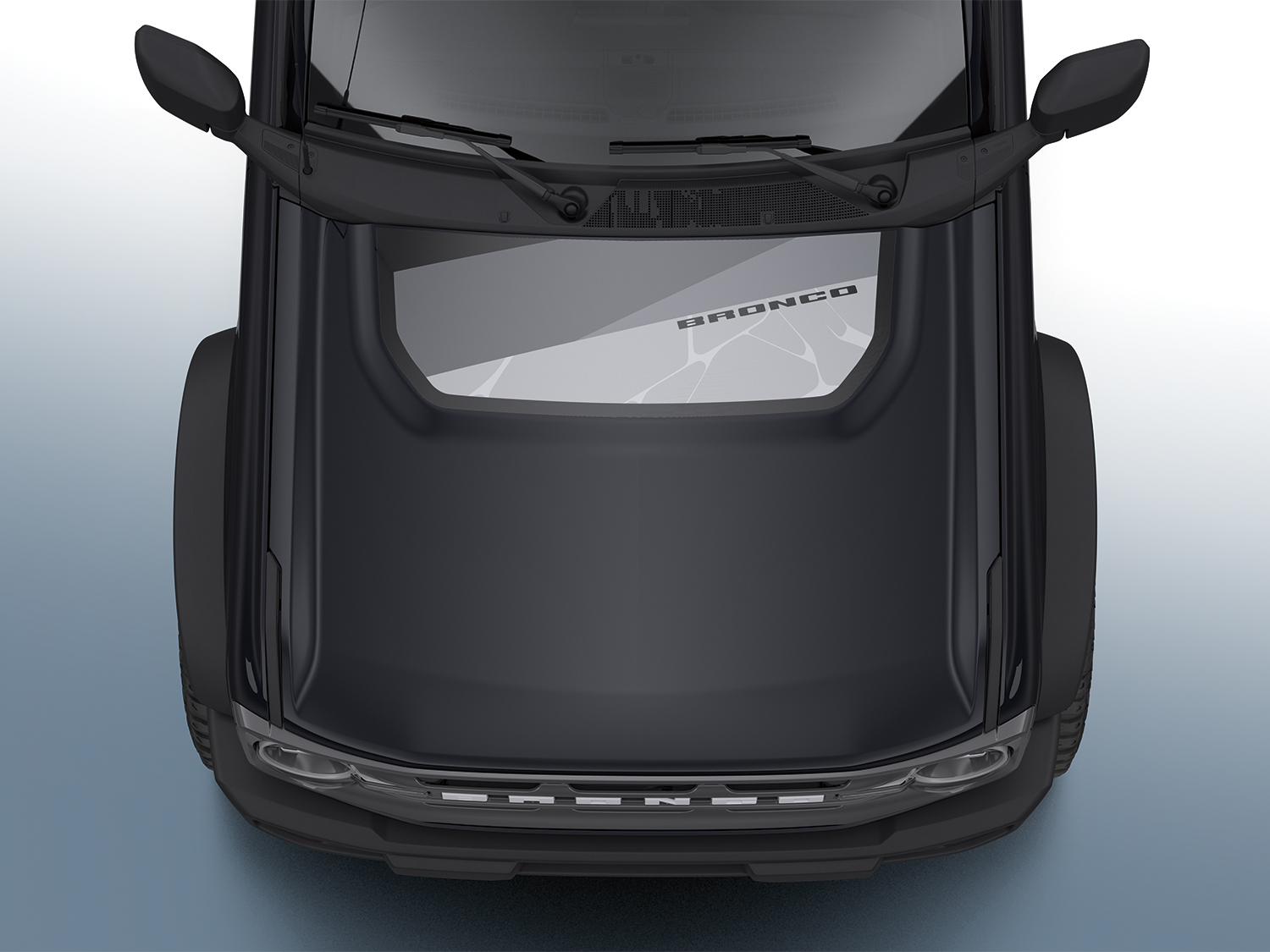 Image for Ford Custom Graphics - Hood Cowl/Stripes, Geometric Design by Visco from AccessoriesCanada