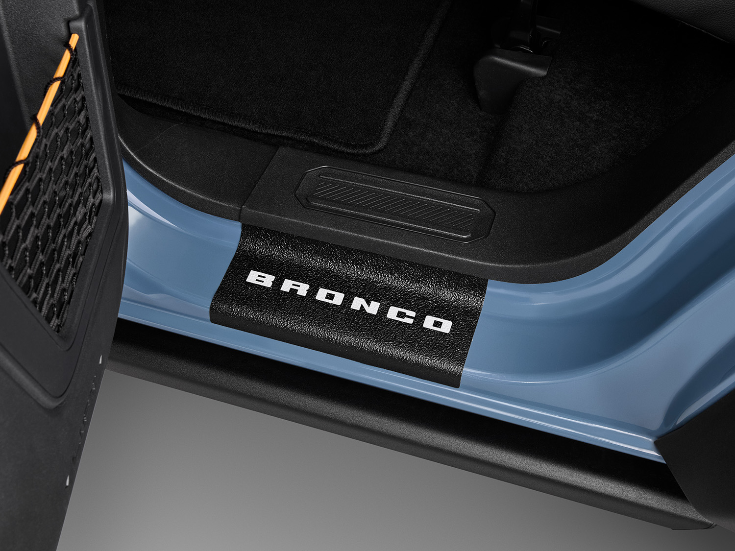 Door Sill Scuff Plate Protector For Ford Bronco 2021-24 Sport - Foto 10