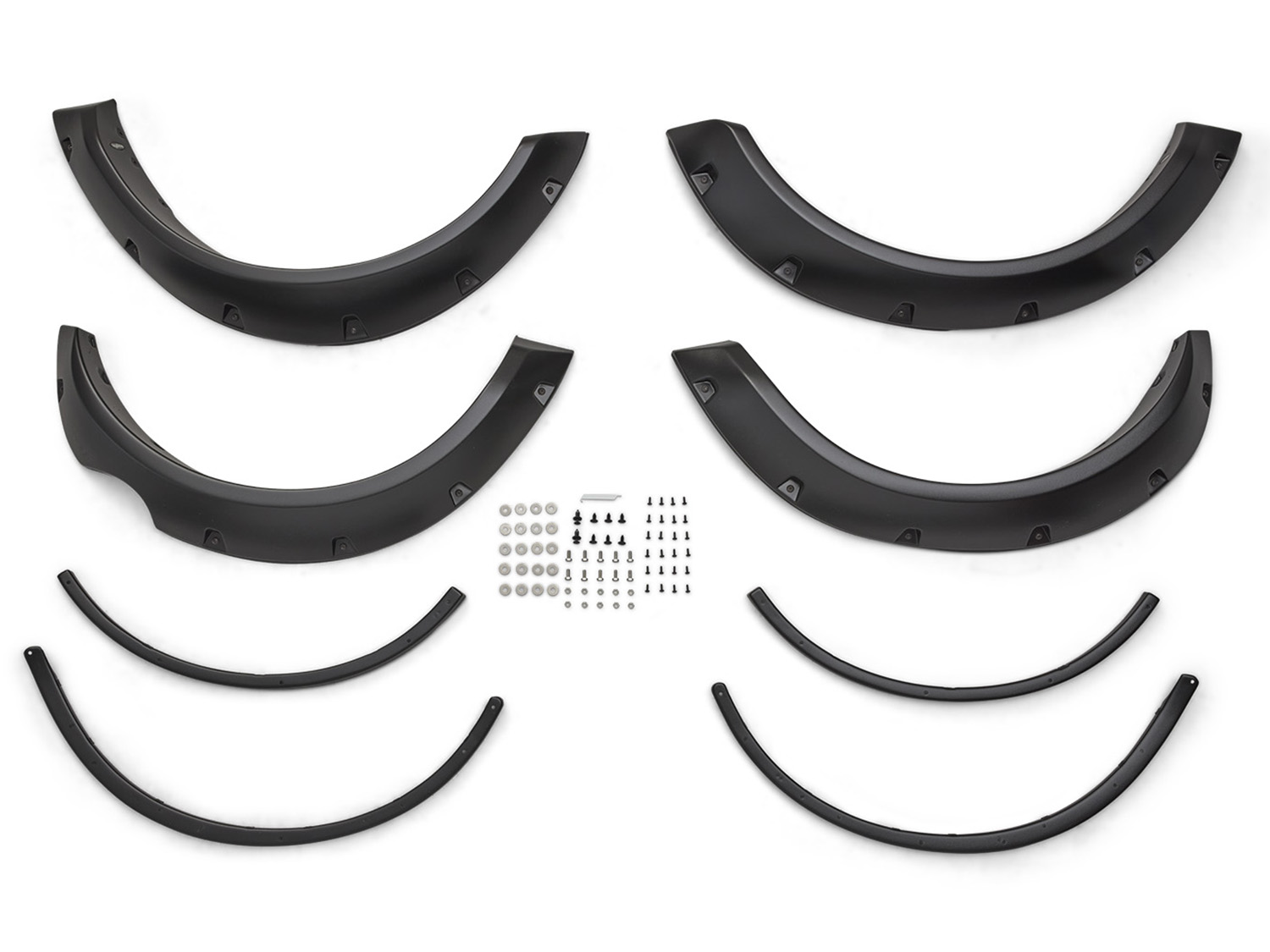 Bronco 2021-2026 2-Door Fender Flares in Black Textured by