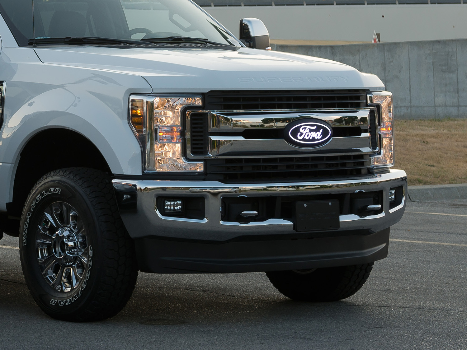Image pour Logo ovale Ford illuminé, avant, éclairage halogène, pour véhicules sans caméra avant à partir de AccessoriesCanada