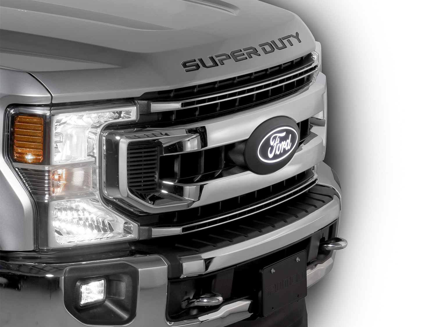 Image for Lighted Ford Oval, Front, LED, For Vehicles with Front Camera from AccessoriesCanada