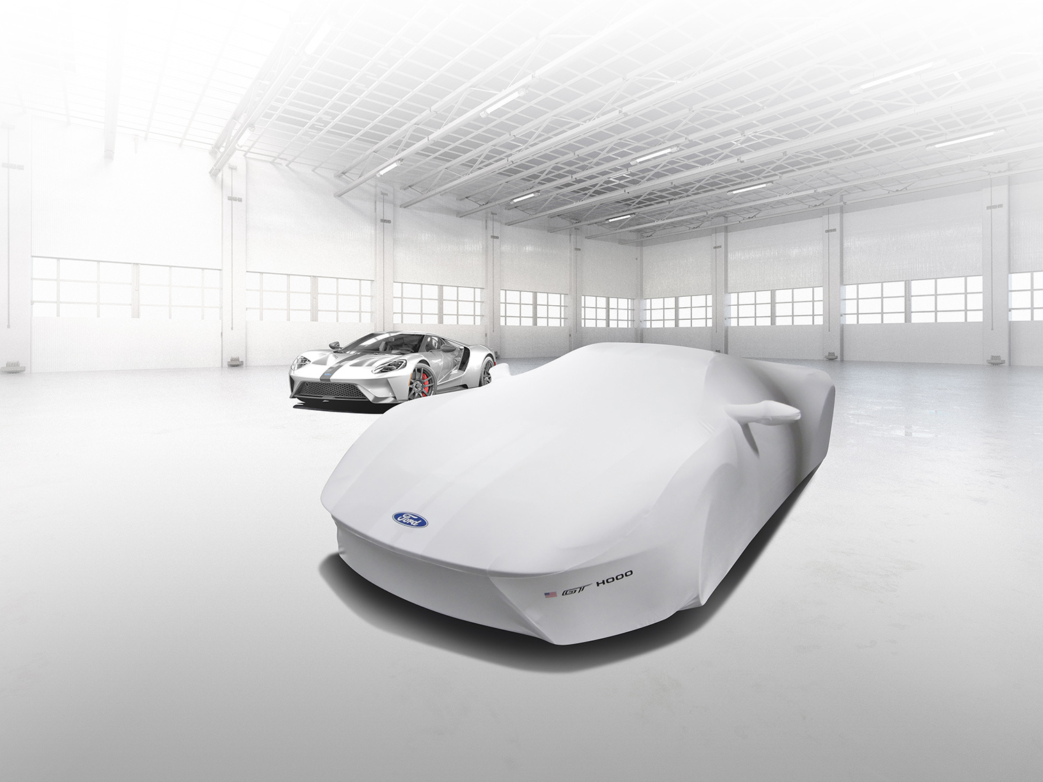 Image for Full Vehicle Cover - Indoor, White from AccessoriesCanada