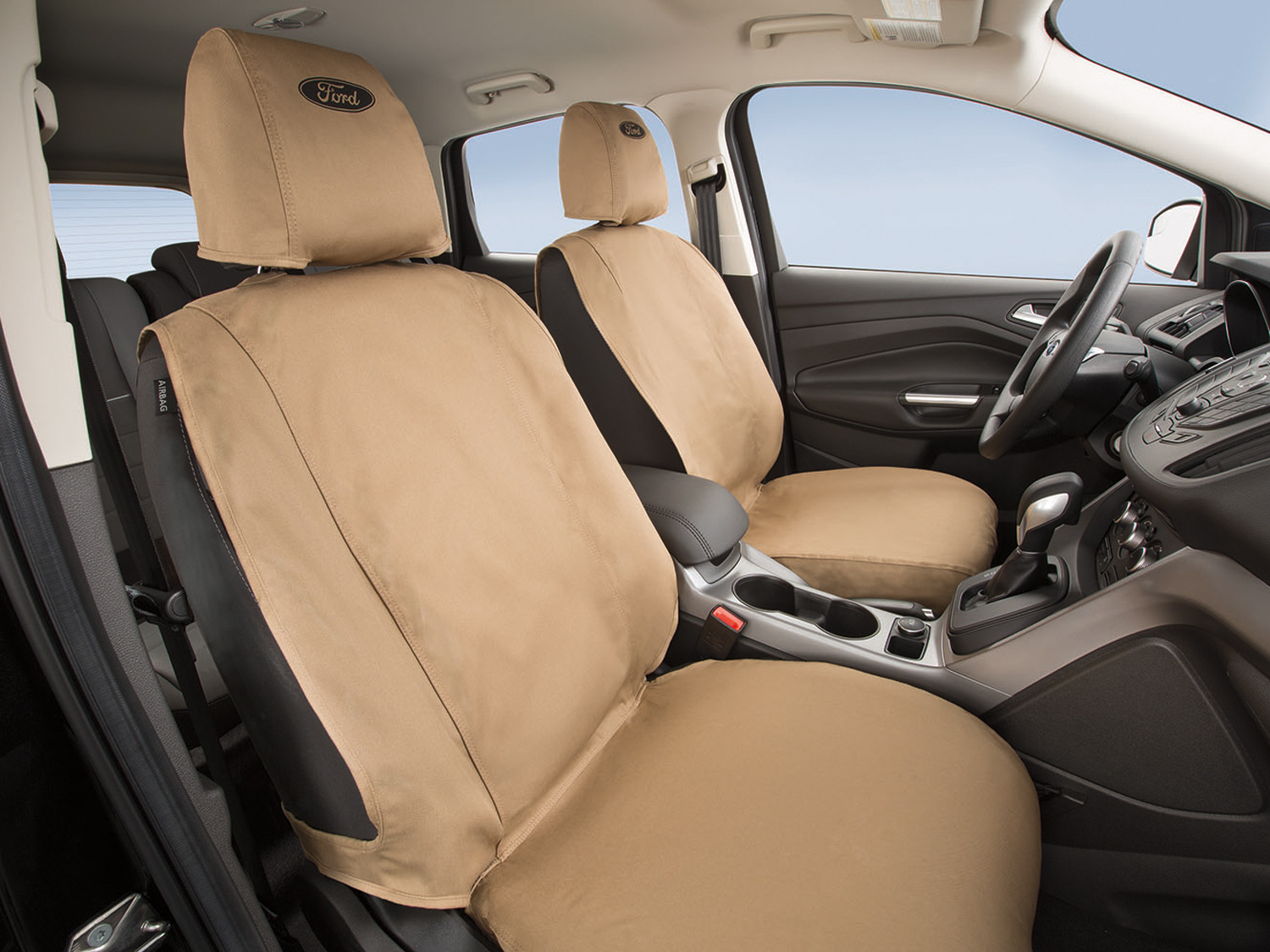 Image pour Garnitures de siège Covercraft – Pour fauteuils Capitaine avant, taupe à partir de AccessoriesCanada