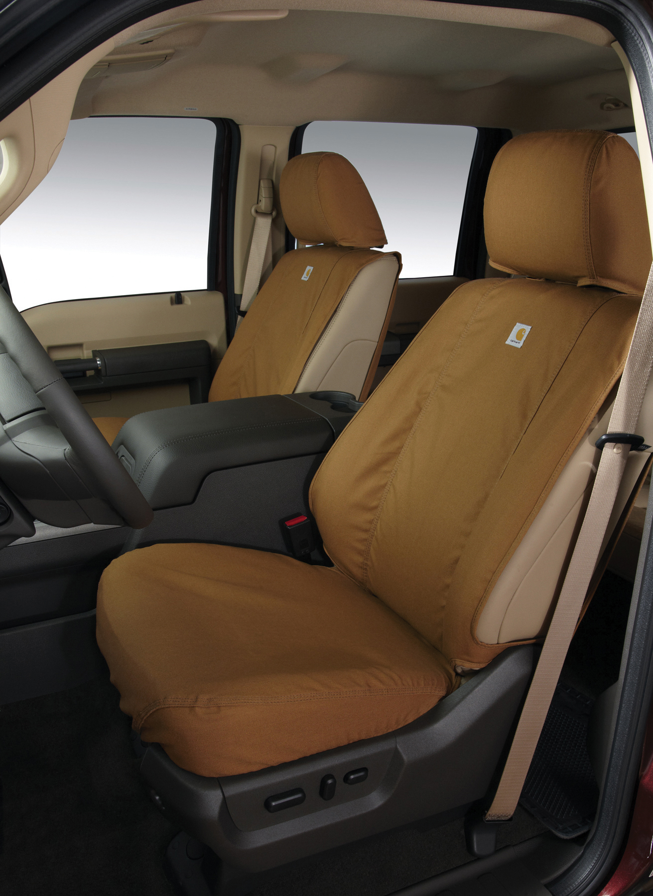 Image pour Garnitures de siège Carhartt Covercraft – Rangée avant, couvrent le siège conducteur, le siège passager et la à partir de AccessoriesCanada