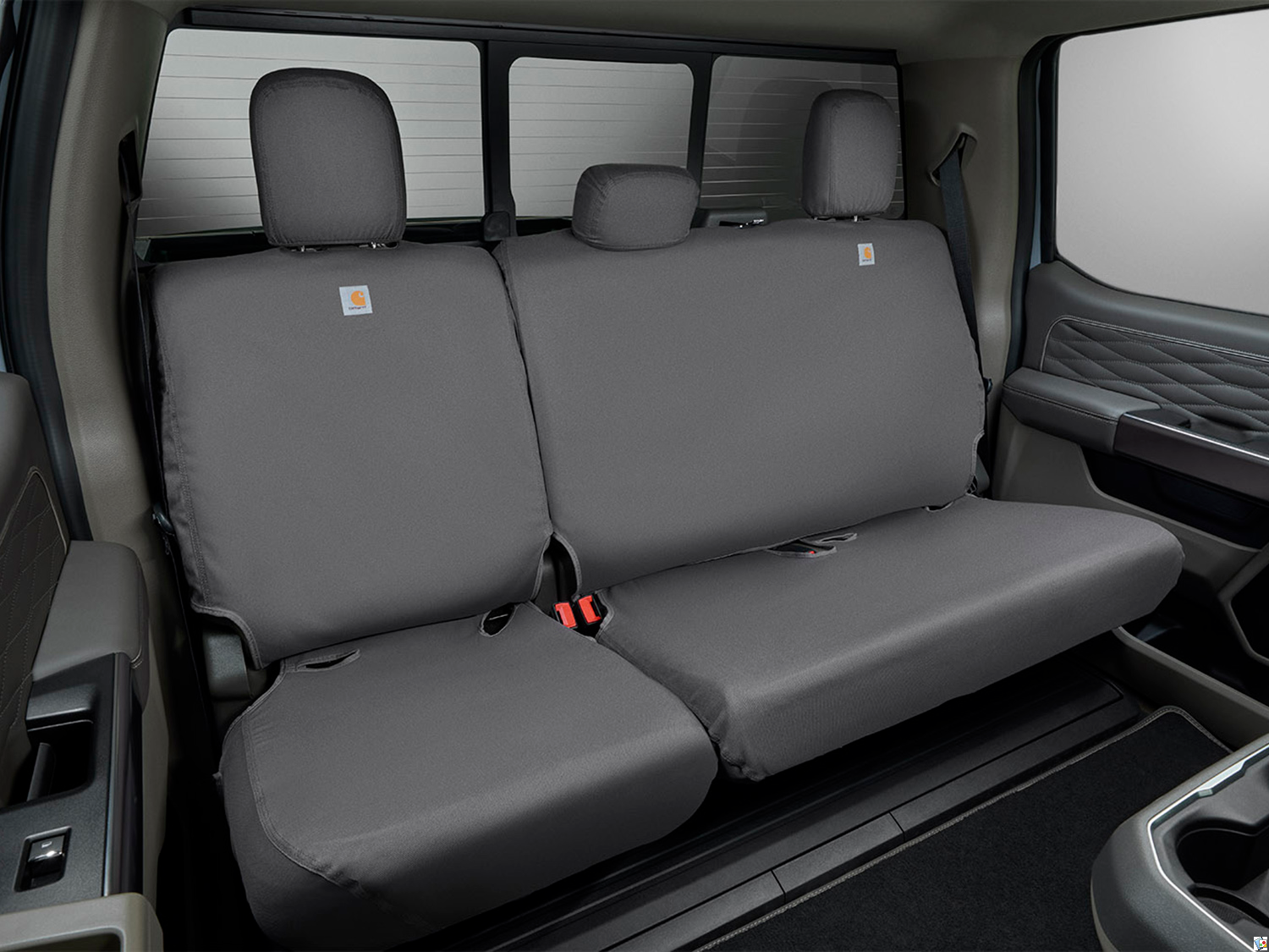 Image for Seat Covers - Carhartt, Protective Seat Covers by Covercraft, Rear Row, 60/40, without Armrest, For SuperCrew, from AccessoriesCanada