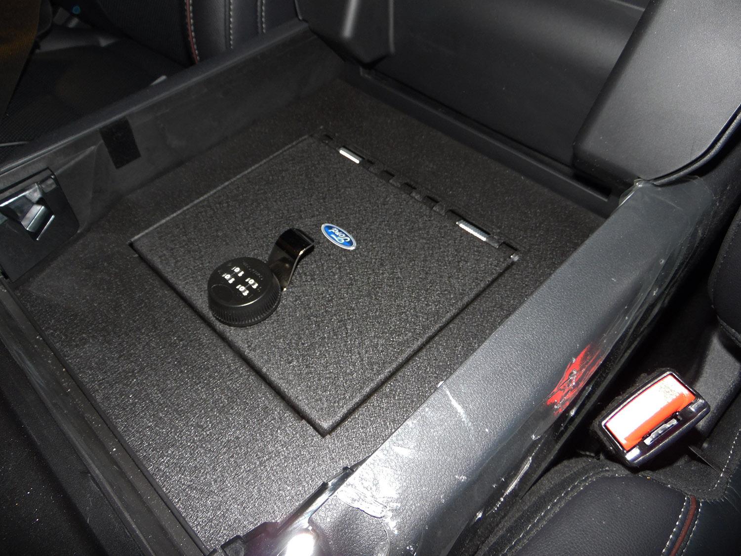 Image for Vehicle Safe by Console Vault - Captains Chairs from AccessoriesCanada