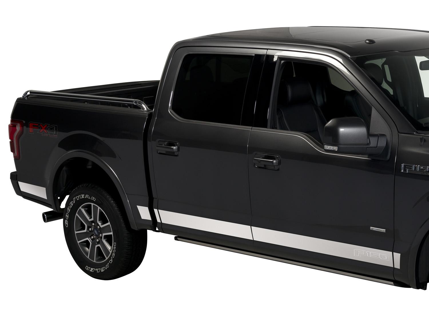 Image for Exterior Trim Kit - Body Side Molding, Chrome, SuperCrew 6,5 Bed from AccessoriesCanada