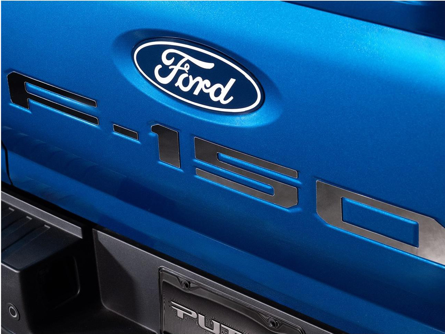 Image for F-150 2025 Tailgate Lettering - Polished Stainless Steel for Pro-Access Tailgate from AccessoriesCanada