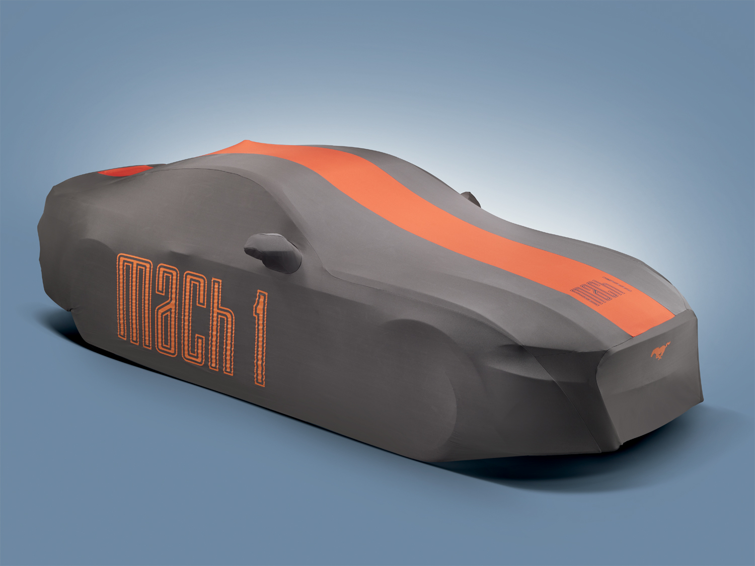 Image for Full Vehicle Cover - Grey with Orange Graphics, Mach 1, Low Wing from AccessoriesCanada