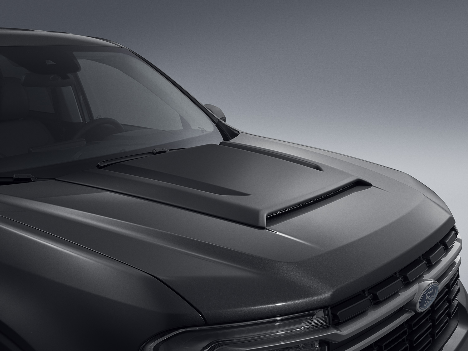 Image for Hood Scoop by Air Design® - Satin Black from AccessoriesCanada