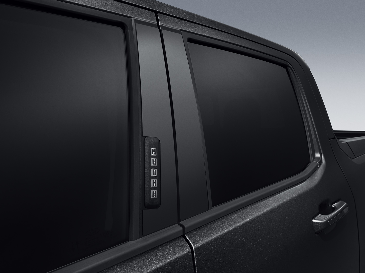 Image for B-Pillar Trim - Black Platinum For Vehicles With Factory Keypad by Putco from AccessoriesCanada