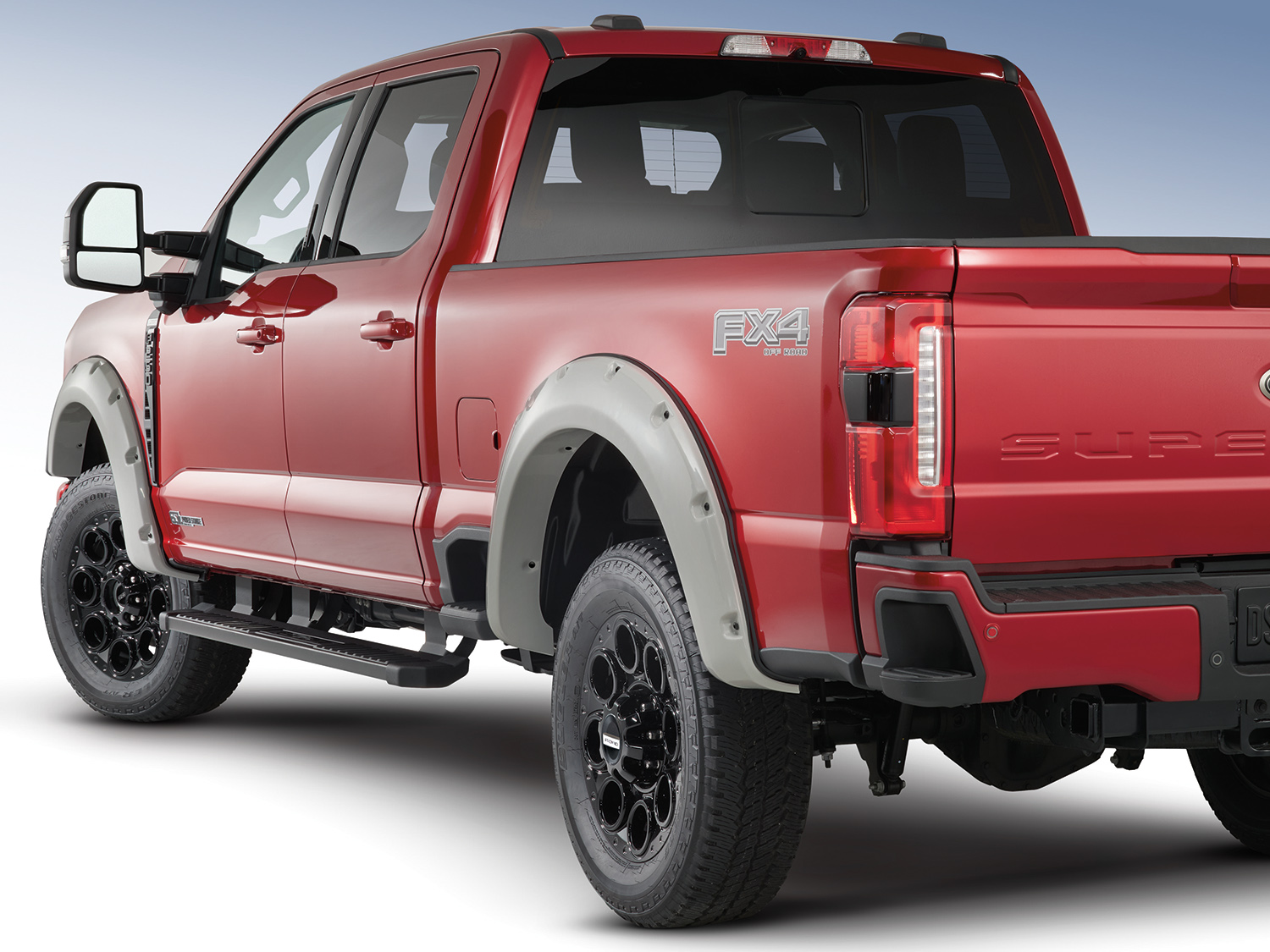 Image for Fender Flare Kit, Pocket Style, Unassembled 4-Piece Kit, PRIMED / PAINTABLE by Bushwacker from AccessoriesCanada