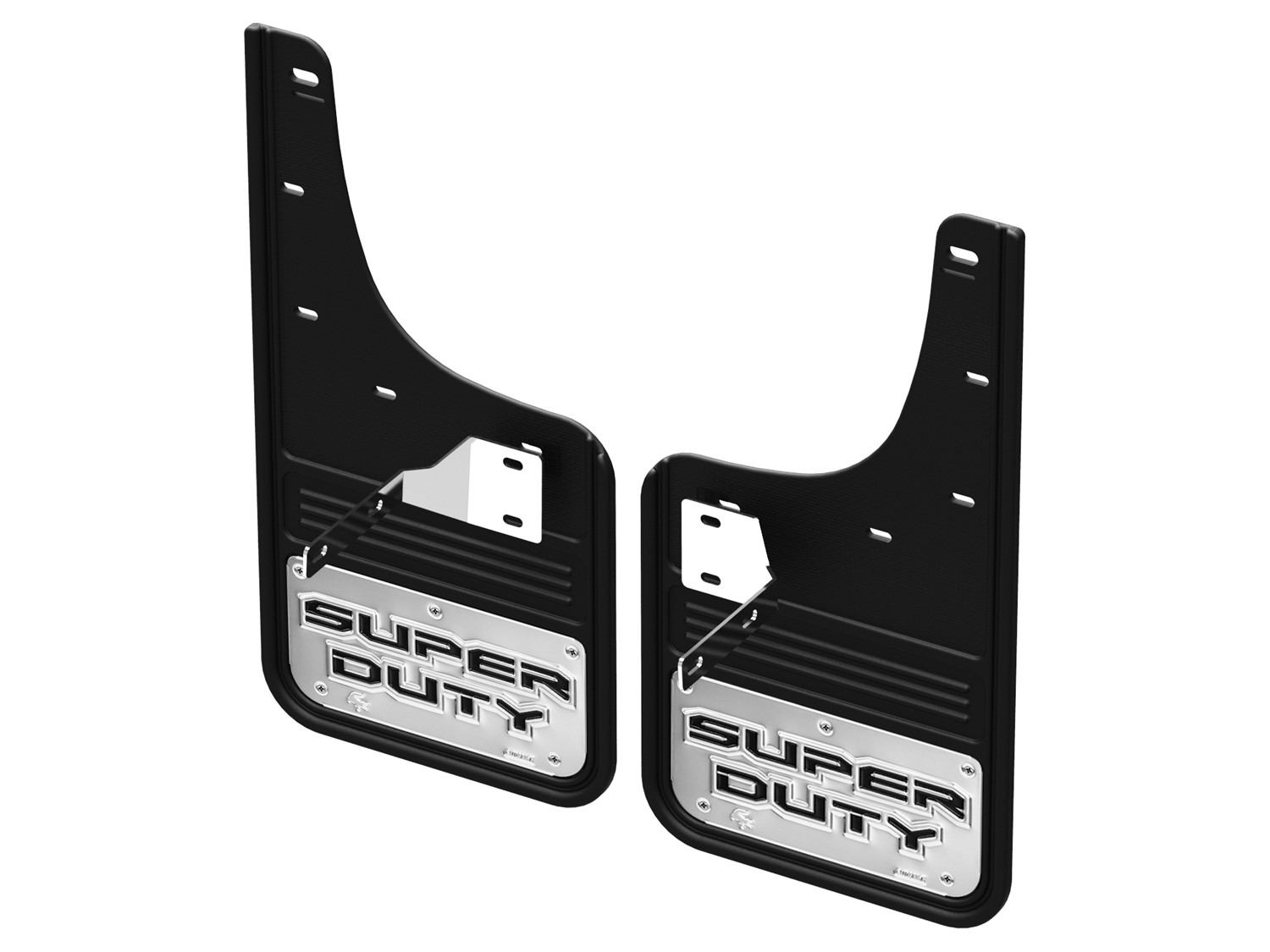 Image for Splash Guards - Gatorback by Truck Hardware, Front Pair, Super Duty Stainless from AccessoriesCanada