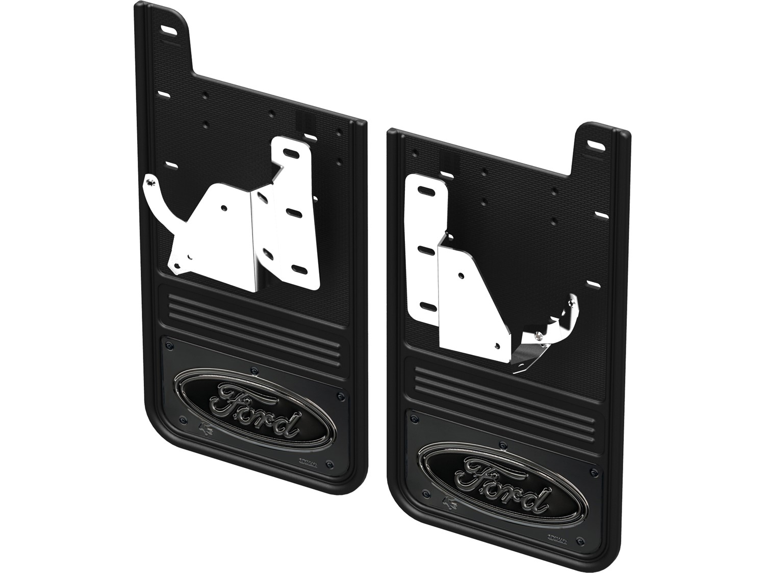 Image pour Pare-boue Gatorback de marque Truck Hardware, paire arrière, logo ovale Ford, gris bronze à partir de AccessoriesCanada