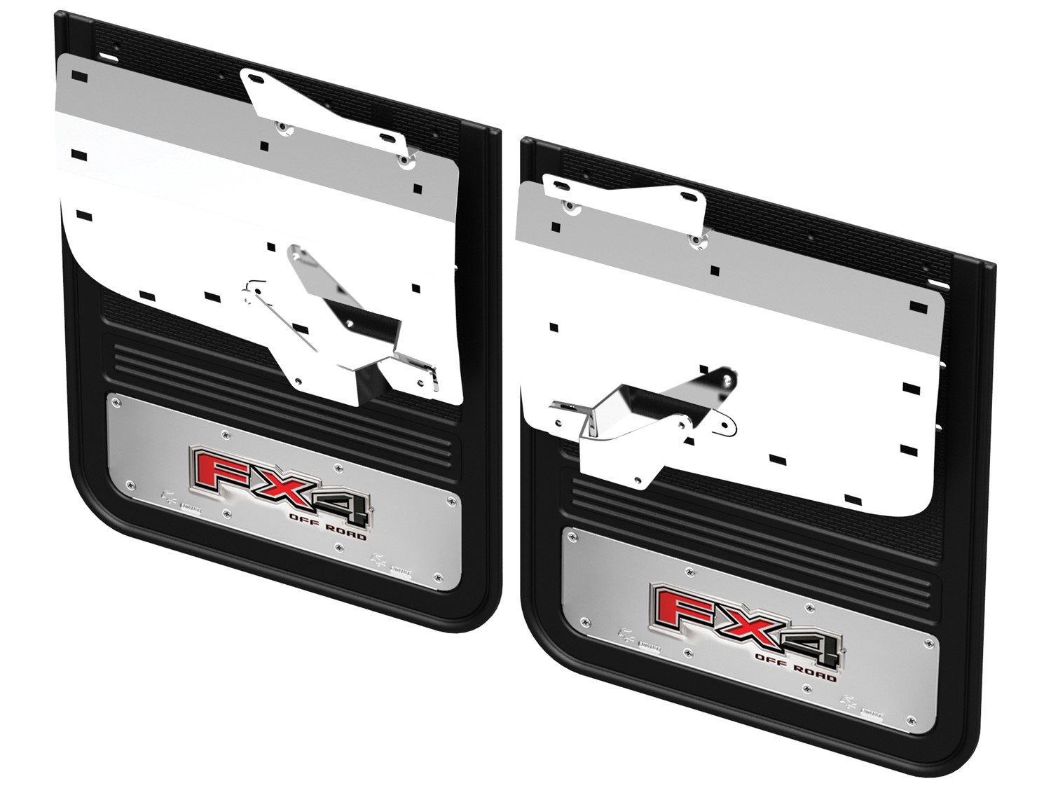 Image pour Pare-boue Gatorback de marque Truck Hardware, paire arrière, RARJ, monogramme FX4 estampé sur empiècement en a à partir de AccessoriesCanada