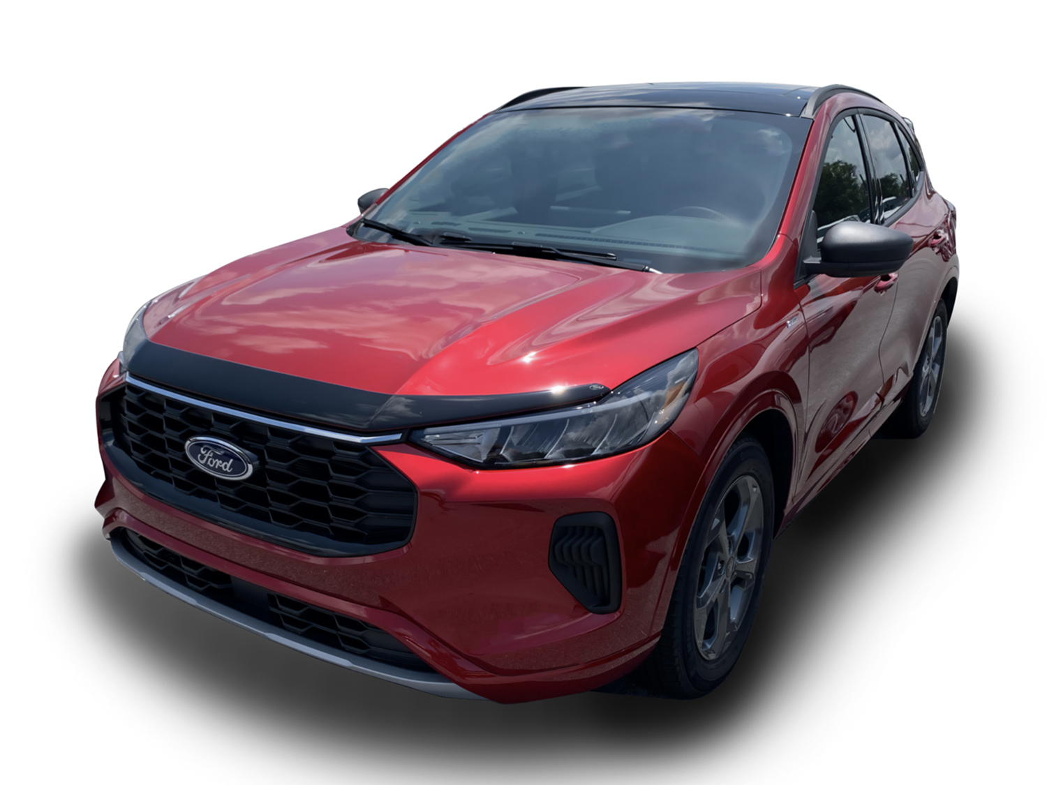 Escape 2023-2026 Aeroskin™ Hood Protector, Smoke, by Husky Liners