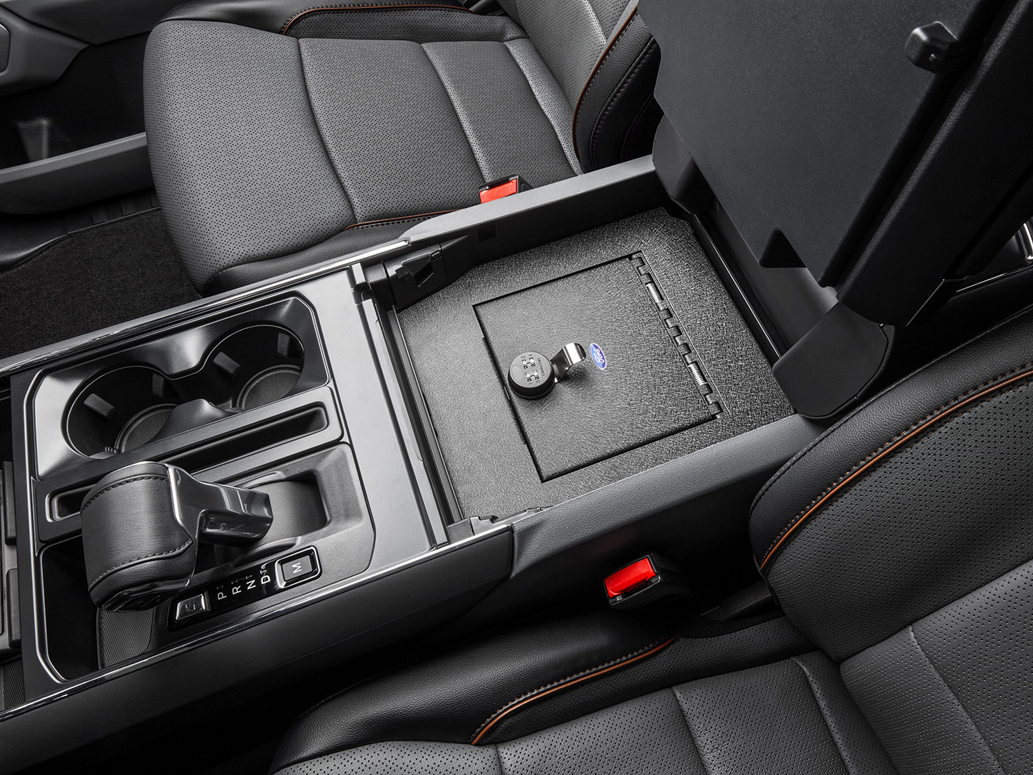 F-150 2024-2025 Console Vault® In-Vehicle Safe for use with