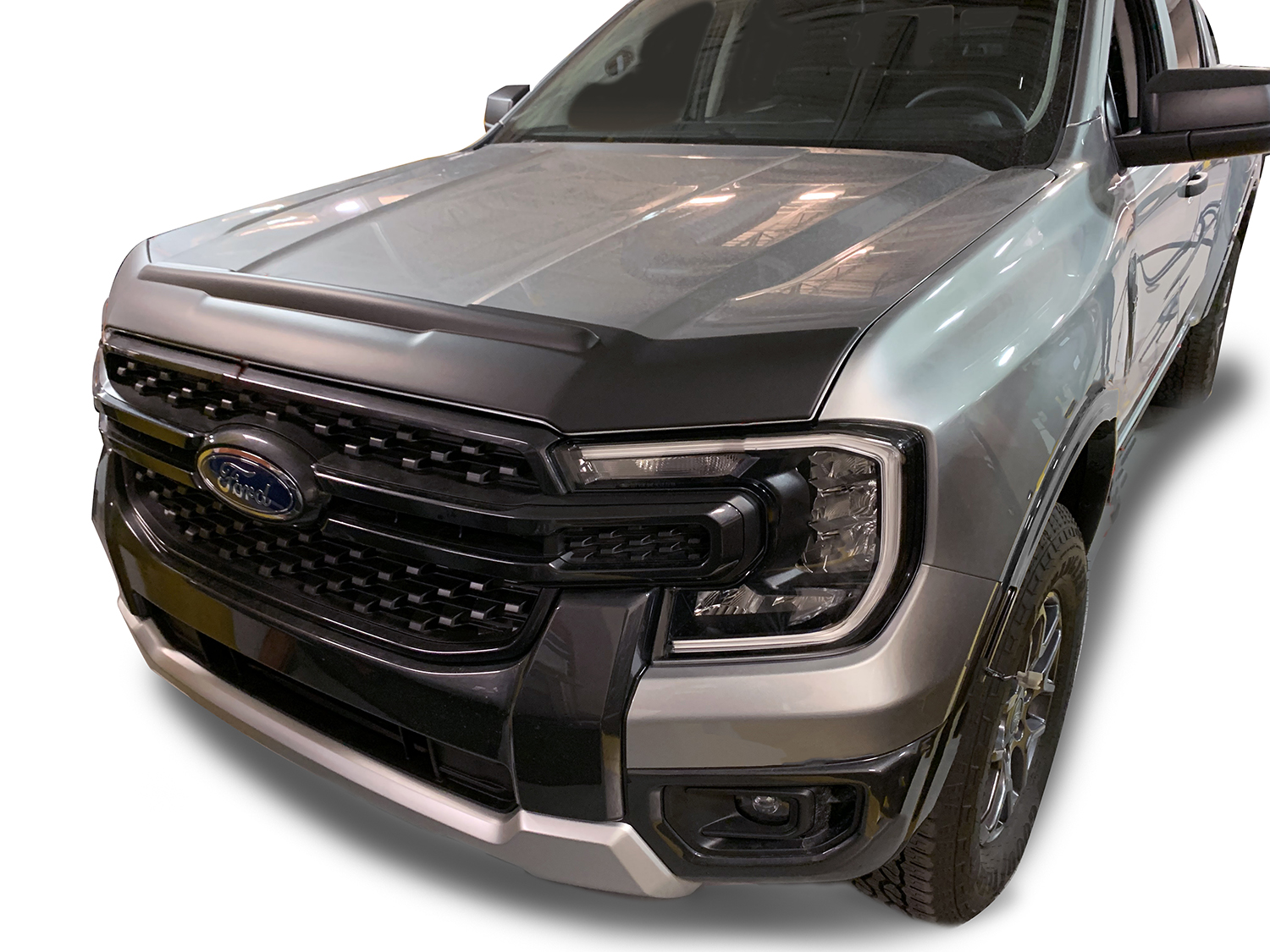 Image pour Déflecteur, protège-capot Aeroskin IIMC de marque LundMC, noir texturé à partir de AccessoriesCanada