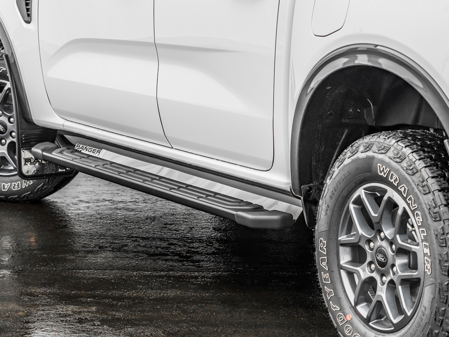 Ford Ranger Strp Side Ranger 2024-2026 Crew Cab Stainless Steel Step Bar Filler | Accessories ...